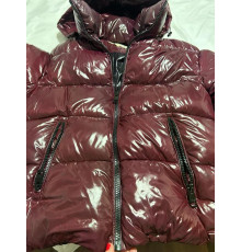 Стеганая куртка с блестящей поверхностью — Michael Kors